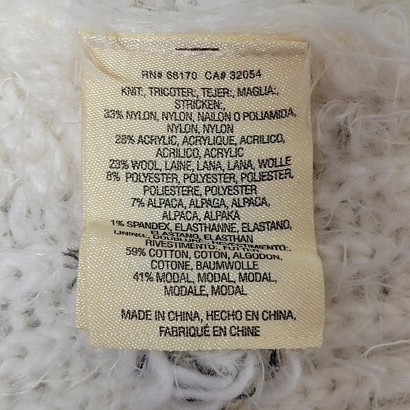 Anthroplogie Sleeping On Snow Shelvy Eyelash Sweater Dress. - Picture 7 of 10